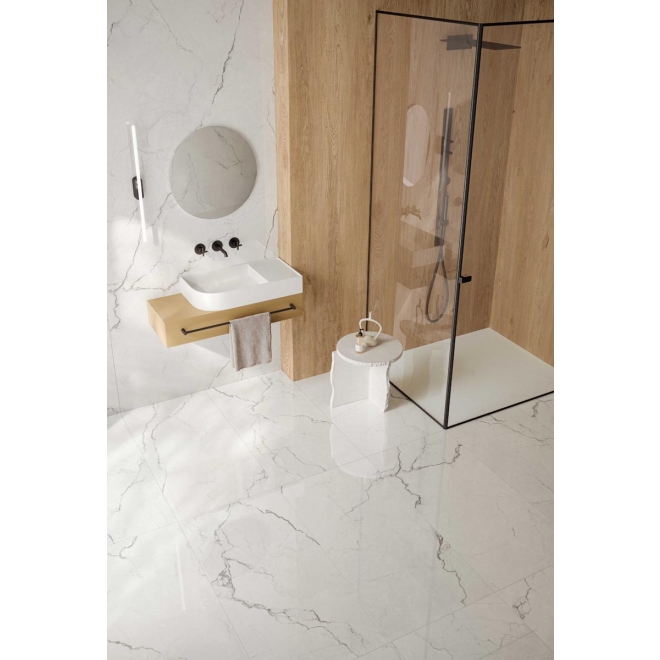 Flaviker Supreme Memories Boden- und Wandfliese Quarzite Luna matt 120x120 cm