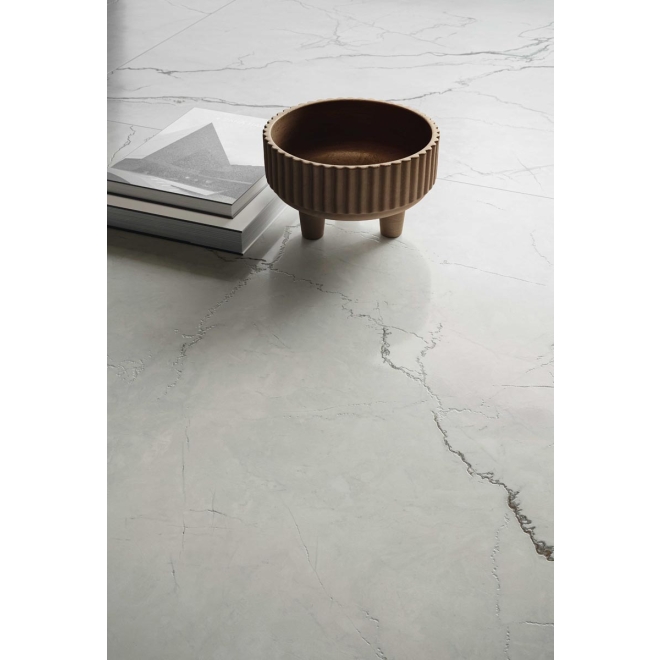 Flaviker Supreme Memories Boden- und Wandfliese Quarzite Luna matt 120x120 cm