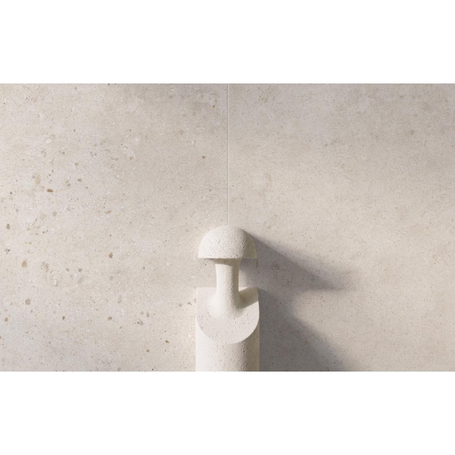 Flaviker Cosmopolitan Vibrant White Antislip Terrassenplatte 120x120 cm