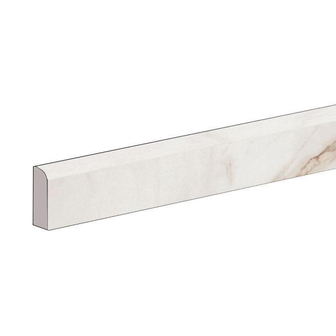 Flaviker Supreme Evo Sockel Calacatta Extra LUX+ 5,5x120 cm