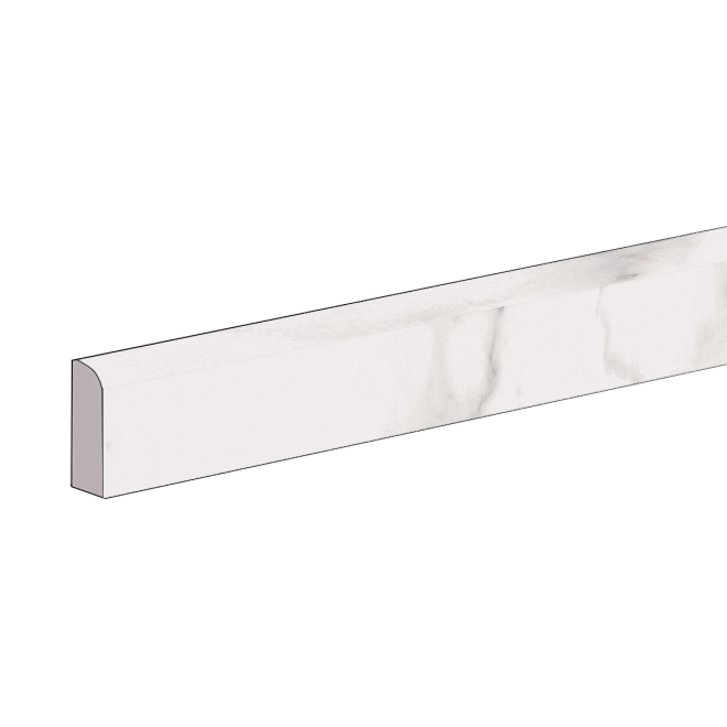 Flaviker Supreme Evo Sockel Pure Statuario LUX+ 5,5x120 cm