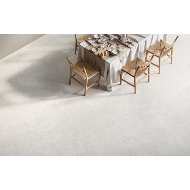 Flaviker Midi Melange Blanc Boden- und Wandfliese 60x120 cm