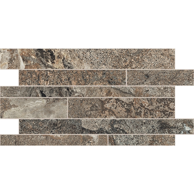 Florim Creative Design Onyx&More Golden Porphyry Strukturiert Dekor Listello 30x60 cm