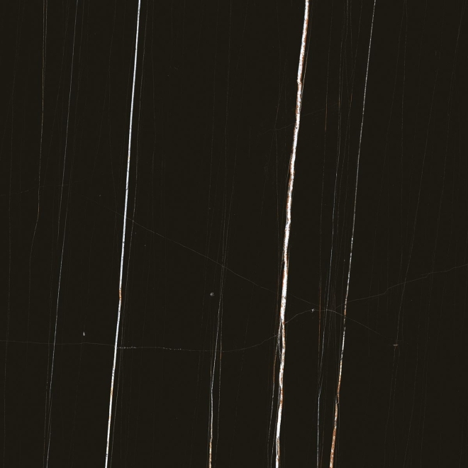 Florim Creative Design Stones & More 2.0 Sahara Noir Glossy Boden-und Wandfliese 80x80 cm