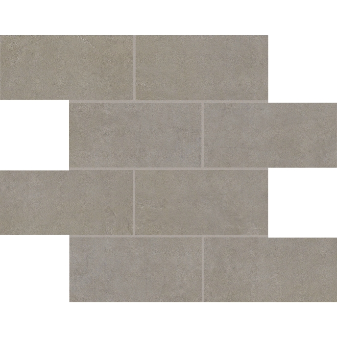 Florim Creative Design Studios Concreate Naturale Dekor Muretto 7,5x15 cm 6mm