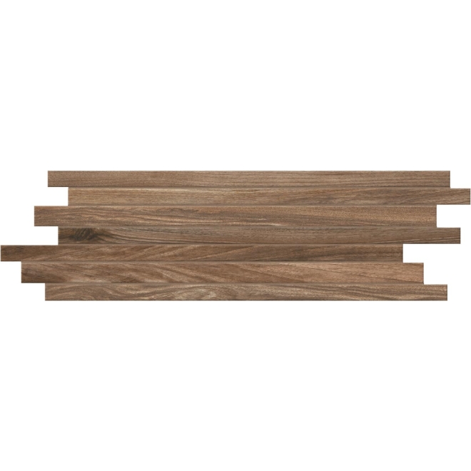 Florim Creative Design Wooden Tile Walnut Naturale Dekor Listello 20x60 cm