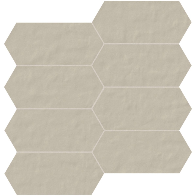 Florim Creative Design Neutra 6.0 02 Polvere Naturale Mosaico C 7,5x15 cm 6 mm