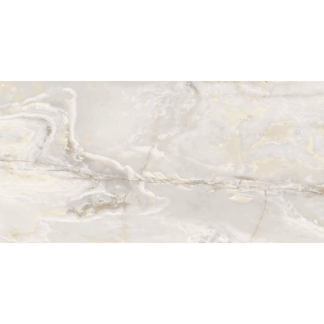 Florim Creative Design Onyx&More White Onyx Glossy Boden- und Wandfliese 60x120 cm 6 mm