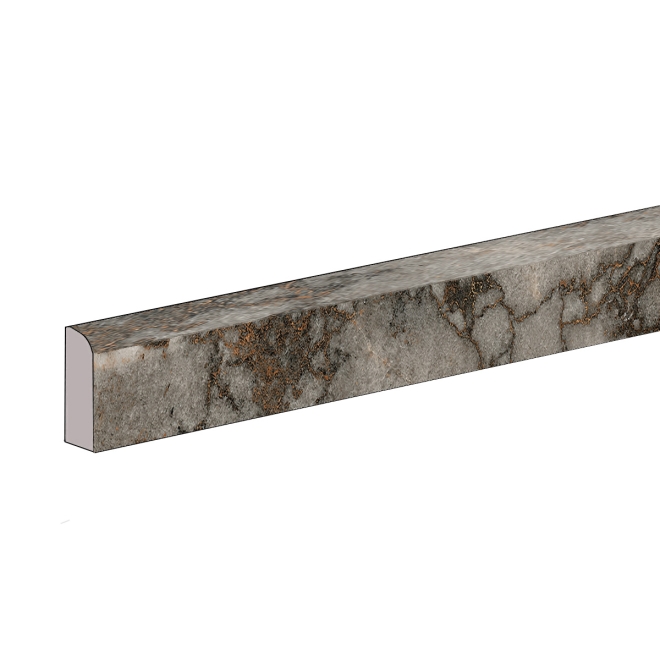 Florim Creative Design Nature Mood Riverbed Glossy Sockel 4,6x60 cm - 6 mm