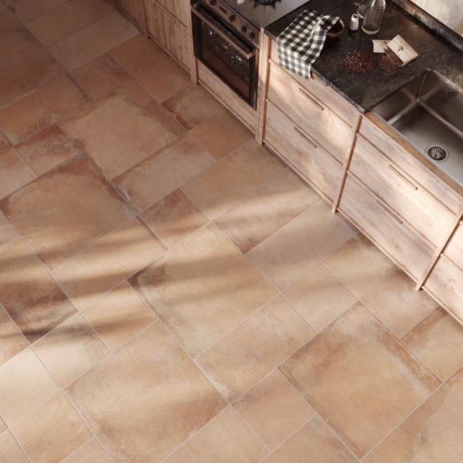 PrimeCollection Heartland Amber Wand- und Bodenfliese 30x30 cm