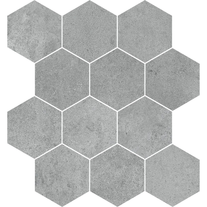 PrimeCollection Heartland Clay Mosaik Esagone 28x32 cm