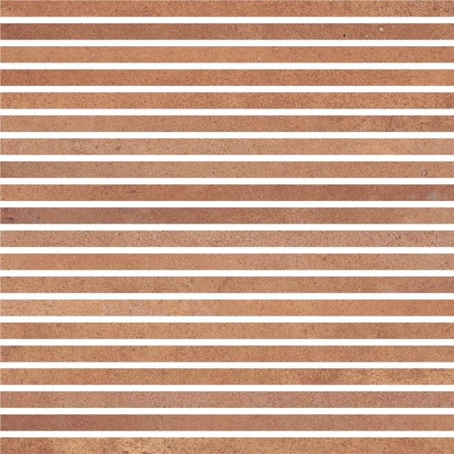 PrimeCollection Heartland Terracotta Mosaik Sticks 30x30 cm