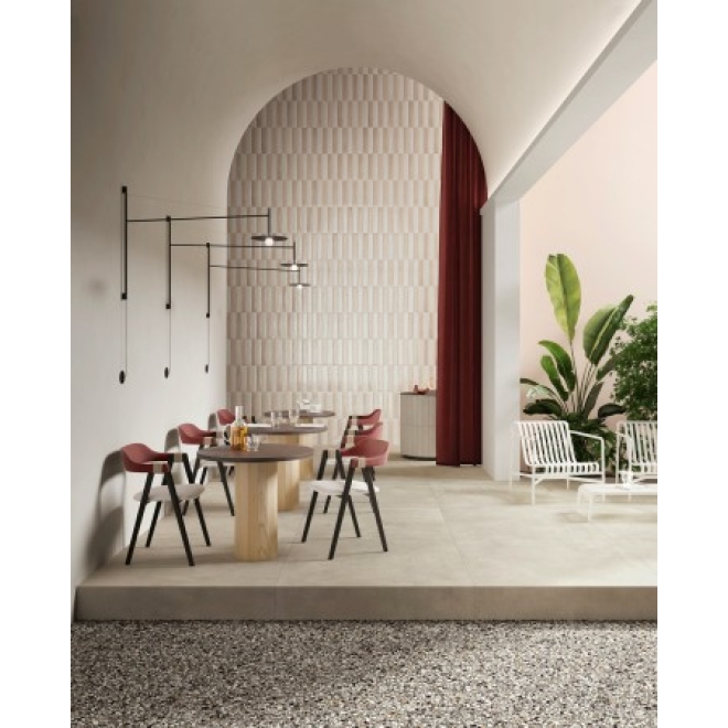 PrimeCollection Timeline Mosaico Esagoni White 30x34 cm