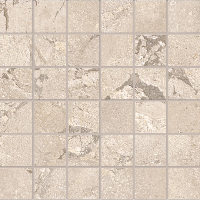 Provenza Unique Intensity Cobblestone Beige Matt Mosaik 30x30 cm