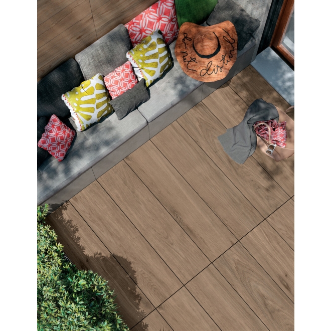 Mirage Jurupa Camp Radiale Terrassenplatte 30x120 cm