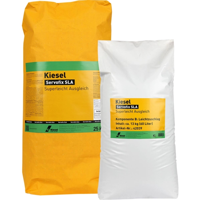 Kiesel Servofix SLA SuperLeichtAusgleich Komponente A 25 kg Sack