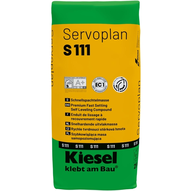 Kiesel Servoplan S 111 Schnellspachtelmasse 25 kg Sack