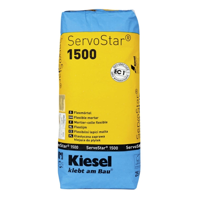 Kiesel ServoStar 1500 Flexmörtel 25 kg Sack