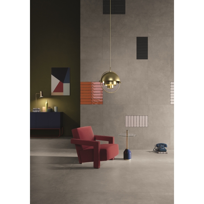 Provenza Karman Cenere Boden- und Wandfliese 90x90 cm