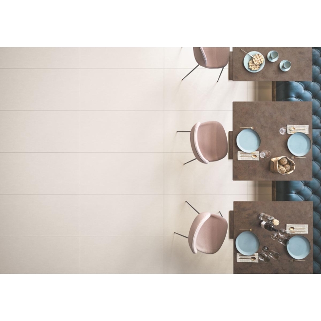 Keope Elements Design White Boden- und Wandfliese Strukturiert (R10) 30x60 cm