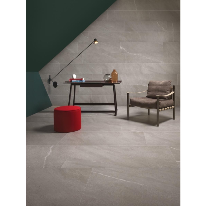 Keope Chorus Silver Boden- und Wandfliese Natural (R9) 30x120 cm