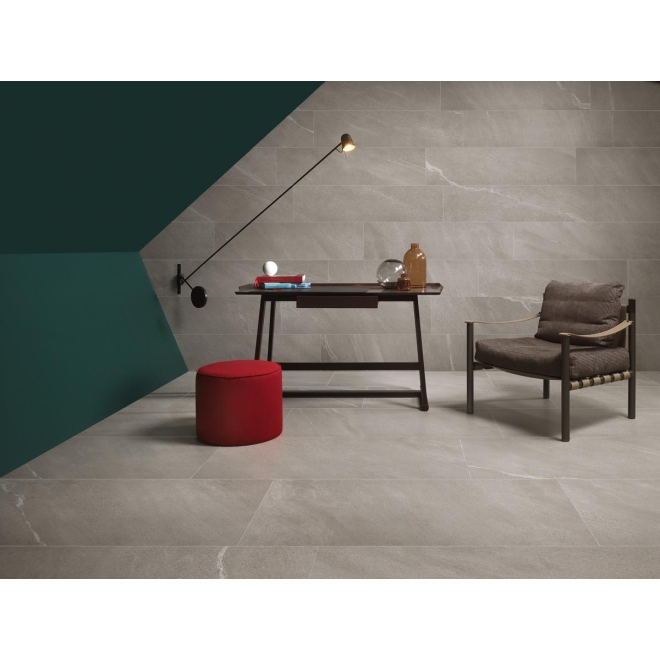 Keope Chorus Silver Boden- und Wandfliese Natural (R9) 30x120 cm