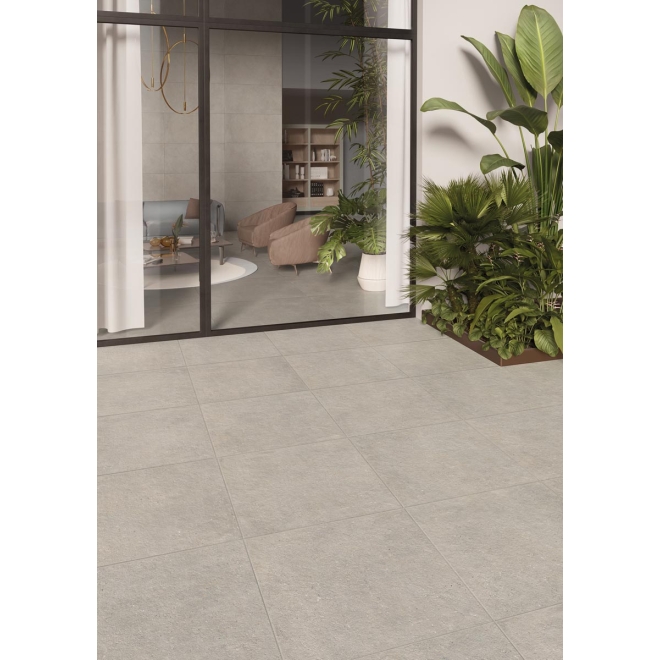 Keope District Silver Boden- und Wandfliese ULTRAmatt (R11) 60x60 cm