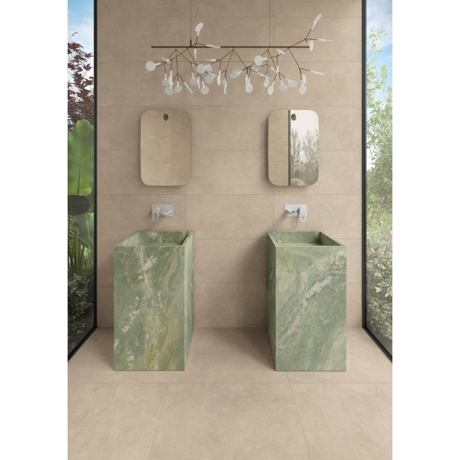 Keope Geo Beige Boden- und Wandfliese ULTRAmatt 60x60 cm