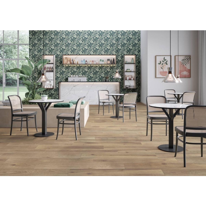 Keope Journey Bone Boden- und Wandfliese Natural (R9) 10x120 cm