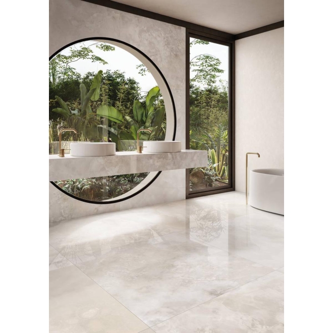 Keope Onice Pearl Boden- und Wandfliese Lappato (poliert) 60x60 cm