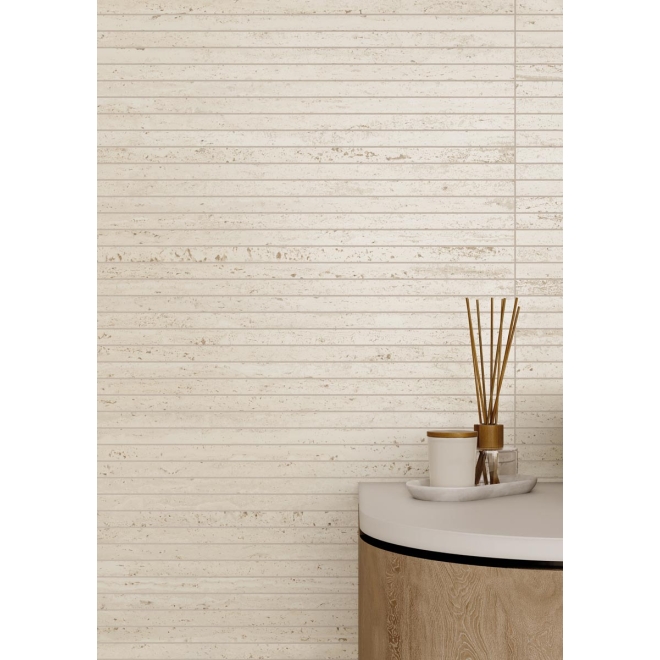 Keope Trevi Ivory Boden- und Wandfliese Silky 60x120 cm