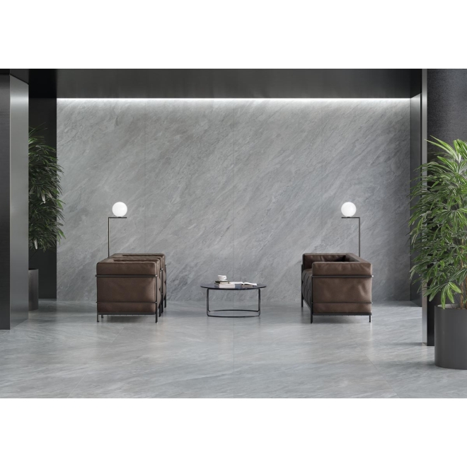 Keope Versilia Nuvolato Grey Boden- und Wandfliese ULTRAmatt 60x120 cm