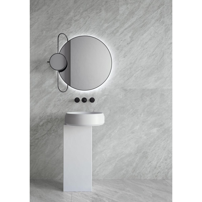 Keope Versilia Bardiglio Silver Boden- und Wandfliese ULTRAsilky 120x120 (119,5x119,5) cm