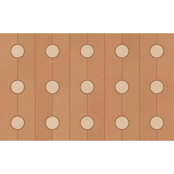 Keope CottoMilano Mattone|Creta Wanddekor Matrice 18,6x30 cm