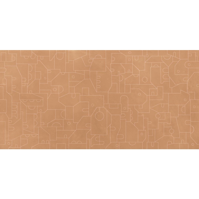 Keope CottoMilano Mattone Dekor Labirinto 60x120 cm