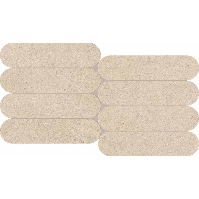 Keope Grace Beige Mosaik Biscuits ULTRAmatt 28,5x55,5 cm