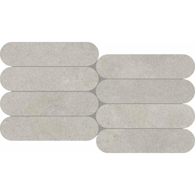 Keope Grace Iron Mosaik Biscuits ULTRAmatt 28,5x55,5 cm