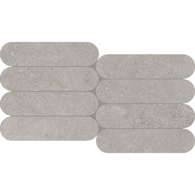 Keope Grace Grey Mosaik Biscuits ULTRAmatt 28,5x55,5 cm