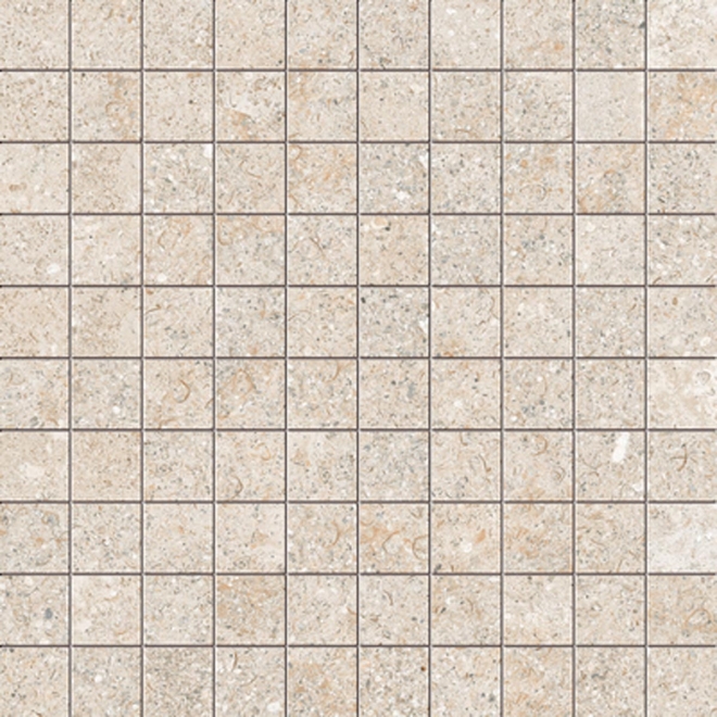 Keope Brystone Ivory Mosaik 3x3 Natural (R9) 30x30 cm