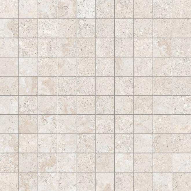 Keope Brystone White Mosaik 3x3 Natural (R9) 30x30 cm