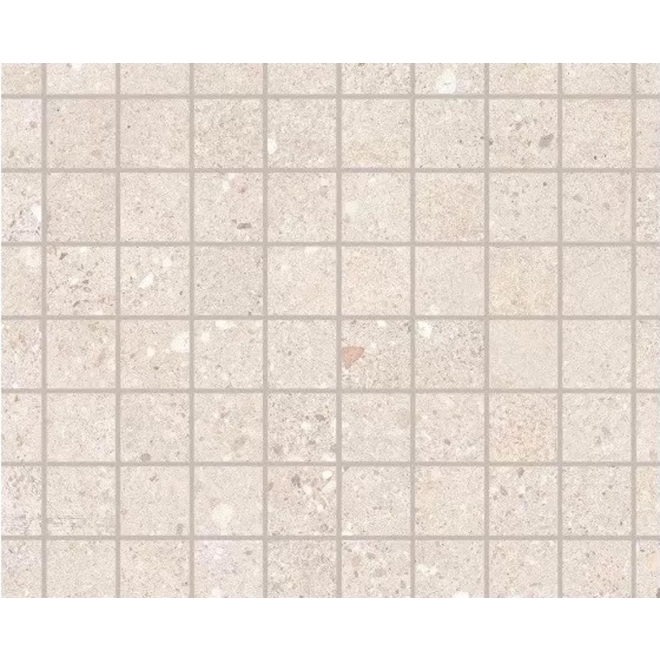 Keope District White Mosaik 3x3 ULTRAmatt 30x30 cm