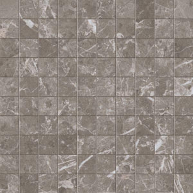 Keope Elements Lux Persian Grey Mosaik 3x3 Silky 30x30 cm