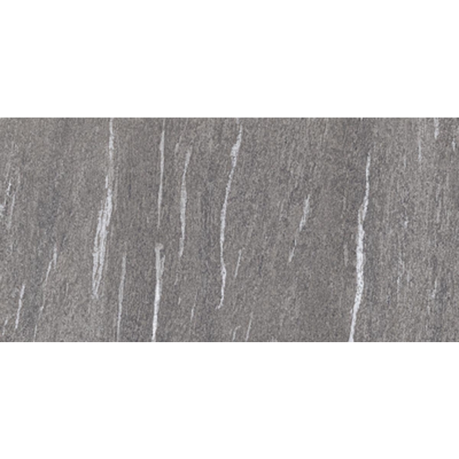 Keope Swisstone Anthracite Boden- und Wandfliese Strukturiert (R10) 30x60 cm