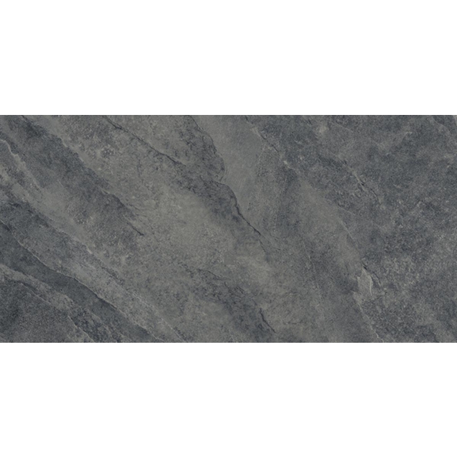 Keope Ubik Anthracite Boden- und Wandfliese ULTRAmatt 60x120 cm