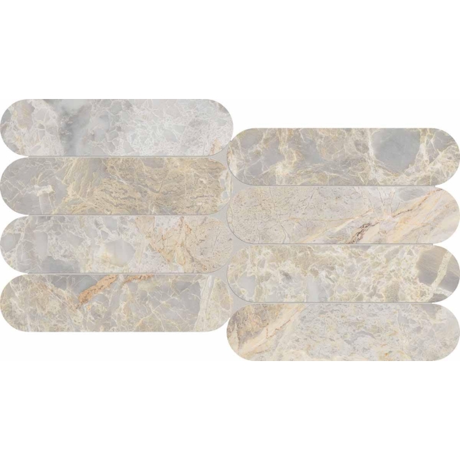 Keope Versilia Fiorito Ivory Dekor Biscuits ULTRAsilky 28,5x55,5 cm