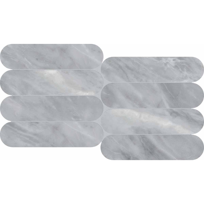 Keope Versilia Nuvolato Grey Dekor Biscuits ULTRAsilky 28,5x55,5 cm