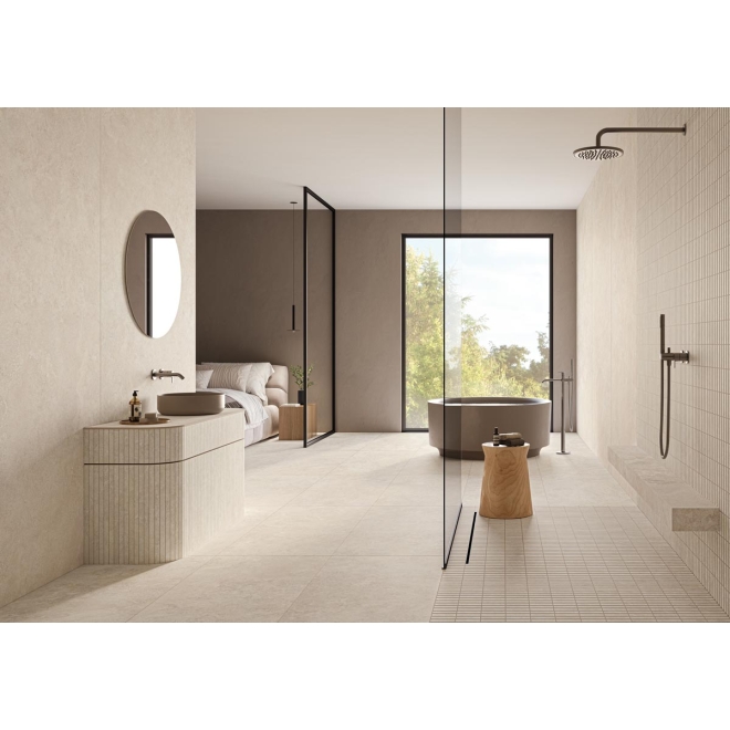 Keope Trevi Cross Ivory Bodenfliese ULTRAmatt (R11) 60x60 cm