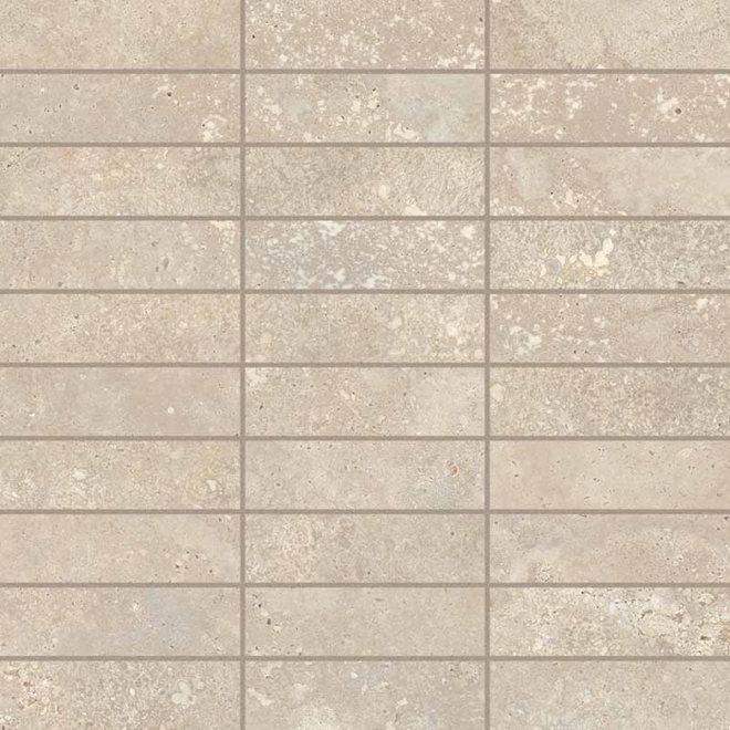 Keope Trevi Cross Walnut Mosaik Listelli ULTRAmatt 30x30 cm