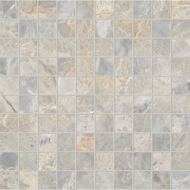 Keope Versilia Fiorito Ivory Mosaik 3x3 ULTRAsilky 30x30 cm