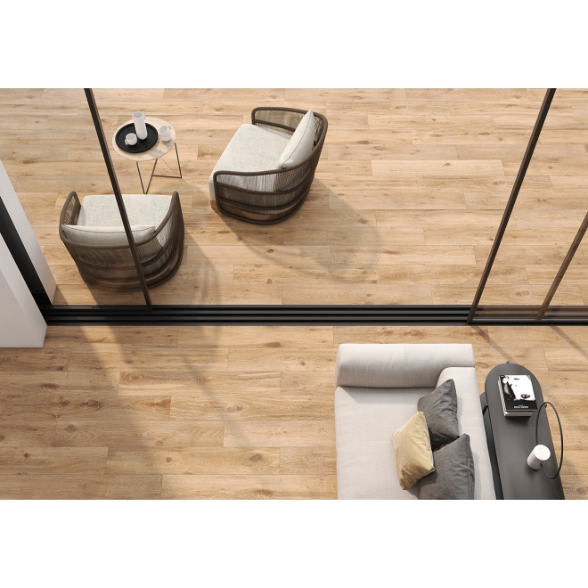 Keraben Naturwood Boden- und Wandfliese Brandy 60x120 cm